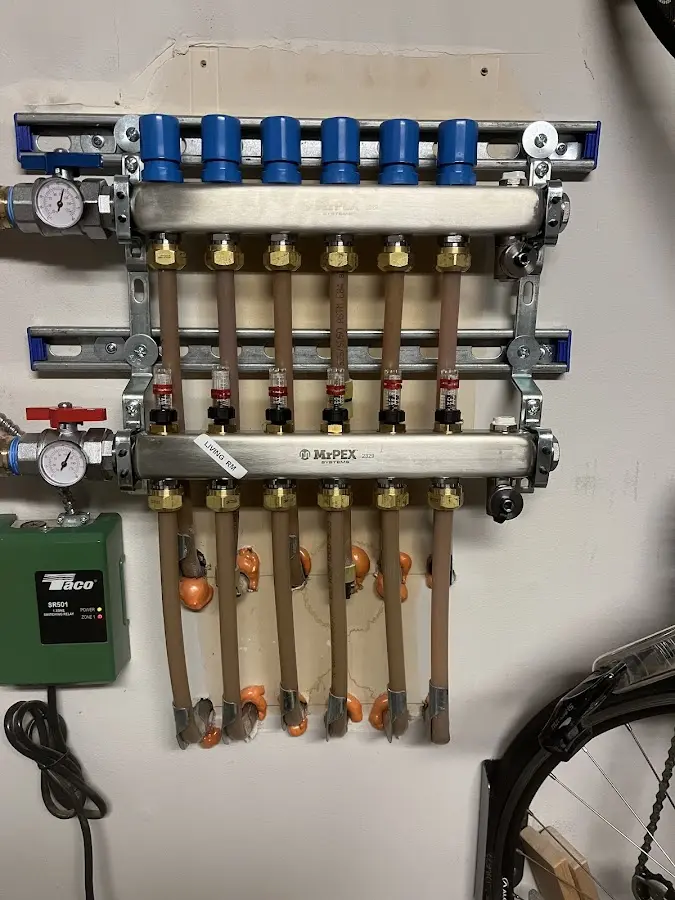 Plumber performing Leak Detection at a residential property in Gadsden